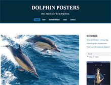 Tablet Screenshot of dolphinposters.biz